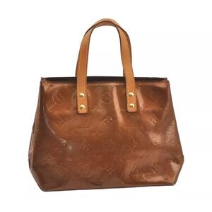 Authentic Louis Vuitton Reade PM Vernis Leather Tote Hand Bag made in France❤️🌹
